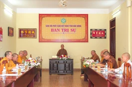 Buổi họp nhằm triển khai các công tác chuẩn bị tổ chức Đại lễ Phật đản và An cư kiết hạ 