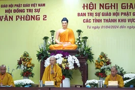 Hòa thượng Thích Khế Chơn, Phó Chủ tịch Hội đồng Trị sự chủ tọa hội nghị