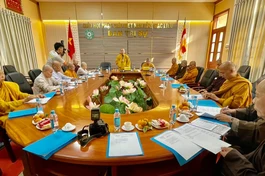  Ban Thường trực Ban Trị sự Phật giáo tỉnh họp tại chùa Long Phước