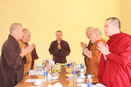 Thường trực Ban Trị sự TP.Biên Hòa họp triển khai hoạt động Phật sự