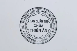 Mẫu con dấu Ban Quản trị cơ sở tự viện do Cục Cảnh sát quản lý hành chính về trật tự xã hội (Bộ Công an) hướng dẫn