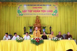 Hòa thượng Thích Minh Thiện có chia sẻ về vai trò của người làm công tác tôn giáo