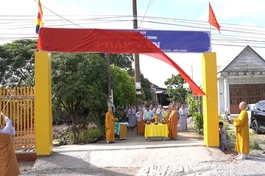 Thượng bảng Điểm sinh hoạt tôn giáo tập trung Pháp Vân