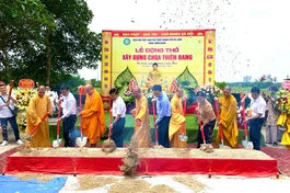 Khởi công trùng tu di chùa Thiên Bang