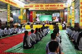 Phân ban Gia đình Phật tử T.Ư, Gia đình Phât tử miền Bắc khai giảng các lớp Huynh trưởng bậc Kiên, Trì, Định 