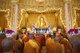 Lễ vía Địa Tạng vương Bồ-tát tại chùa Phật Quốc Vạn Thành