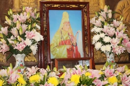 Di ảnh Hòa thượng Thích Lưu Đoan tại Tổ đường chùa Như Pháp