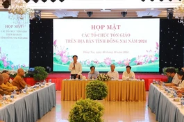 Tỉnh ủy, HĐND, UBND, UBMTTQVN tỉnh Đồng Nai tổ chức họp mặt các chức sắc, chức việc tiêu biểu