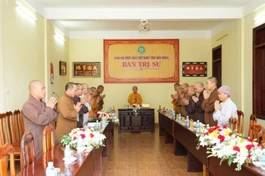 Ban Thường trực Ban Trị sự họp triển khai hoạt động Phật sự