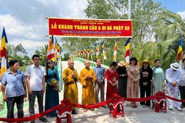 Khánh thành cầu A Di Đà Phật 22