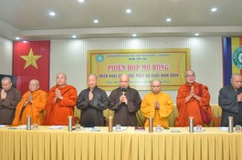 Ban Thường trực Ban Trị sự tỉnh Bà Rịa - Vũng Tàu họp triển khai Phật sự