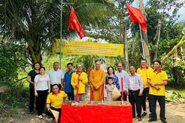  Khởi công xây dựng cầu Tường Nguyên 535 tại xã Phú Cần, H.Tiểu Cần