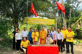  Khởi công xây dựng cầu Tường Nguyên 535 tại xã Phú Cần, H.Tiểu Cần