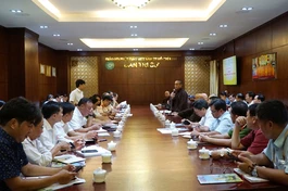 Lãnh đạo UBND Q.1 chủ trì buổi họp liên ngành về an ninh, trật tự cho các sự kiện quan trọng của Giáo hội TP.HCM