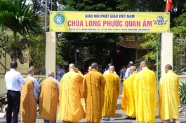 Chùa Long Phước thượng bảng thành chùa Long Phước Quan Âm 