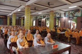 Chư Tăng Ni các trú xứ tham dự