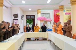  Ban Trị sự GHPGVN tỉnh đã tổ chức sơ kết hoạt động Phật sự 6 tháng đầu năm 2025