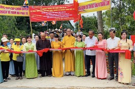 Cắt băng khánh thành, đưa vào sử dụng cầu Nhất Tâm số 50