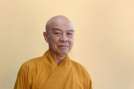 Hòa thượng Thích Nhựt Hỷ, Phó Trưởng ban Thường trực Ban Trị sự kiêm Trưởng ban Hoằng pháp GHPGVN TP.HCM - Ảnh: Bảo Toàn/BGN