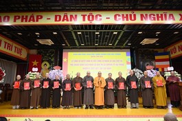 Ra mắt Ủy viên Ban Trị sự GHPGVN TP.Hải Phòng nhiệm kỳ 2022-2027