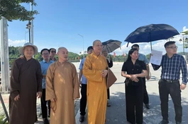 Đoàn khảo sát địa điểm đặt Văn phòng đại diện của GHPGVN tỉnh tại P.Bắc Kạn