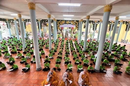 Khóa tu mùa hè tại chùa Lộc Thọ