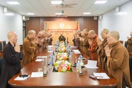 Ban Thường trực Ban Trị sự GHPGVN TP.Hà Nội họp mở rộng triển khai hoạt động Phật sự sắp tới