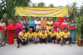  Khánh thành cầu Tường Nguyên 557, tại ấp Hòa Thành, xã Hùng Hòa, tỉnh Vĩnh Long