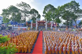 Dấu ấn Đại lễ Phật đản tại Việt Nam Quốc Tự - Ảnh: Quảng Đạo/BGN