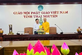 Lãnh đạo Sở Dân tộc và Tôn giáo thăm Ban Trị sự Phật giáo tỉnh