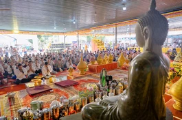 Đón Tết Chôl Chnăm Thmây tại chùa Kim Tông Quang