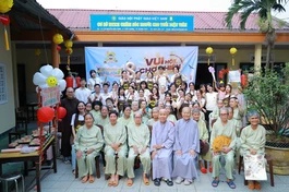 Các cụ già neo đơn đang được chăm sóc tại Cơ sở Bảo trợ xã hội Diệu Viên