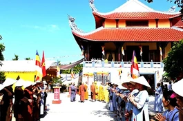 Chùa Cảnh Long được trùng tu trang nghiêm sau 4 năm