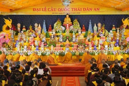 Pháp hội cầu nguyện quốc thái dân an tại chùa Kiến Sơ