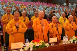 Chư tôn đức tham dự khai mạc Lễ hội Phật đản