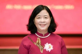 Bà Bùi Thị Minh Hoài có thư chúc mừng Đại lễ Phật đản Phật lịch 2570 - Ảnh: Nam Trần
