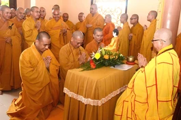 Chư Tăng tác pháp thọ an cư