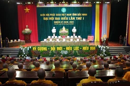 Phiên thứ nhất Đại hội đại biểu Phật giáo tỉnh Bắc Ninh diễn ra vào chiều nay, 3-8-2026