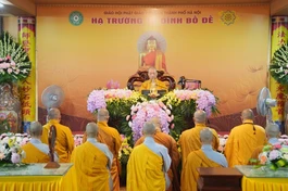Lễ tạ pháp khóa An cư kiết hạ tại chùa Bồ Đề