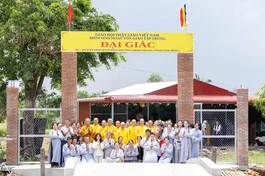 Điểm nhóm sinh hoạt tôn giáo tập trung Đại Giác trong ngày vui công bố thành lập