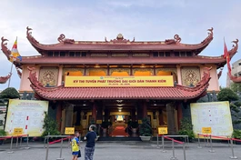 Hơn 400 giới tử sẽ tham gia kỳ tuyển Phật trường tại Việt Nam Quốc Tự - Ảnh: Minh Nhân