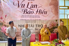 Lâm Đồng: Ban Trị sự Phật giáo tỉnh trao 1.200 phần quà cho học sinh và gia đình có hoàn cảnh khó khăn