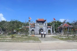 Chùa Trường Sa lớn, điểm tựa tâm linh của người lính hải quân - Ảnh: Như Danh