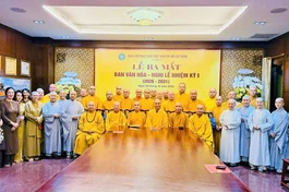 Toàn ban Văn hóa - Nghi lễ Phật giáo TP.HCM họp mặt lần đầu sau nhận quyết định chuẩn y nhân sự