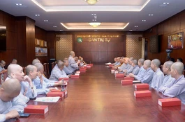 Chư Ni Phân ban Ni giới TP.HCM triển khai hoạt động Phật sự - Ảnh: Bảo Toàn/BGN