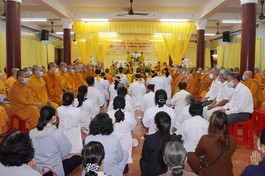 Lễ tưởng niệm và phụng tống kim quan Ni trưởng Thích nữ Hàn Liên