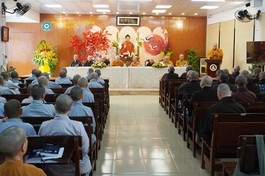 Ban Trị sự GHPGVN quận Thủ Đức họp thảo luận về nhân sự 