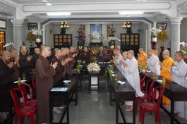 Ban Trị sự Phật giáo quận Gò Vấp nhiệm kỳ 2021-2026 họp triển khai Phật sự tại chùa Huỳnh Kim