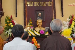 Lễ húy nhật cư sĩ Chánh Trí Mai Thọ Truyền tại chùa Xá Lợi