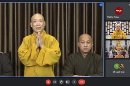 Ban Hoằng pháp Trung ương họp trực tuyến sơ kết hoạt động Phật sự 6 tháng đầu năm 2021